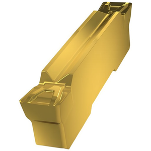 Inserto Indexable ISO GL4-D400M04-GMG8330 de 4 mm de Ancho con Recubrimiento PVD Dorado para Herramienta de Torneado, Paquete de 10 - Product Image 2