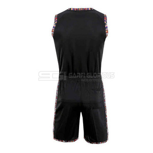 Uniforme de Baloncesto Hecho en Fábrica, Número y Nombre Personalizados, Tallas Grandes Disponibles, Varios Colores, 100% Poliéster para Equipos y Clubes - Product Image 2