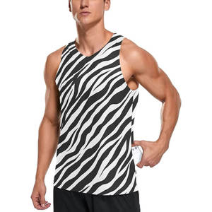 Maillots de basket-ball réversibles personnalisés pour hommes, débardeur respirant, short en maille, logo personnalisé, style décontracté tricoté - Product Image 6