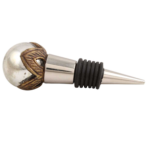 Excellent bouchon à vin en métal, étanche, écologique, fermeture de bouteille pour une utilisation professionnelle en bar, assurant la conservation de la fraîcheur - Product Image 2