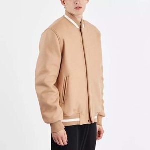 Custom logo Design Men Streetwear <b>Jacket</b> Solid Color High Quality Winter Wear Casual 100%Polyester <b>jacket</b> for men, <b>patchwork</b> - Product Image 3