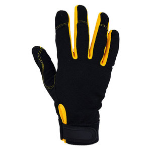 Guantes de Trabajo de Seguridad de Protección para Manos OEM, Guantes de Cuero Resistentes y Duraderos para Trabajo Pesado, Guantes de Cuero de Dedo Completo - Product Image 3