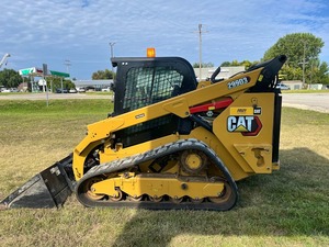 รถตักดินดีเซล CAT 299D3 รถตักขนาดเล็กแบบตีนตะขาบ เครื่องบดไม้สำหรับงานป่าไม้ ระบบไฮดรอลิกประสิทธิภาพสูง - Product Image 2