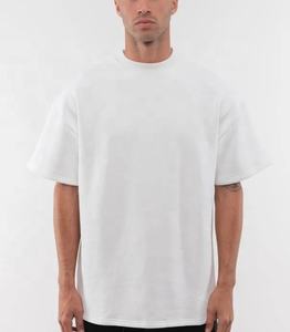 T-shirts d'été surdimensionnés pour hommes 2026 – Logo personnalisé, graphisme de qualité, 100 % coton tricoté – Meilleur prix - Product Image 5