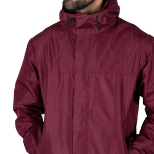 Chaqueta cortavientos con capucha de nailon fino personalizada para hombre, jersey de exterior de alta calidad, chaqueta cortavientos con diseño de cremallera - Product Image 4