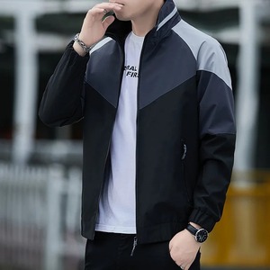 Winter Men's Stand Solid Zipper Pocket Shirring Long Sleeve Fleece <b>Jacket</b> Waterproof Windproof Office <b>Lady</b> Fashion Casual Tops - Product Image 3