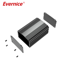 Boîtier en aluminium anodisé pour usinage CNC Boîtier d'instrument électronique en métal Boîte de jonction Boîtier PCB
