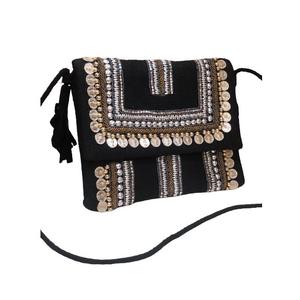 Bolso de mano de mensajero para mujer, bolso de mano para mujer, bolso de mano de tela, bolso de mano, bolso de compras, colección étnica india - Product Image 3