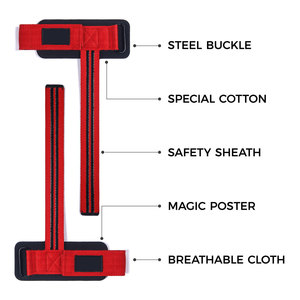 Correas de Levantamiento de Pesas de Alta Resistencia, Proveedor Mayorista, Logotipo Personalizado OEM, Correas de Muñeca para Entrenamiento de Gimnasio - Product Image 6