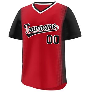 Low Moq Custom Logo Designs Cómodo Quick Dry Youth Unisex Baseball Jersey - Product Image 5