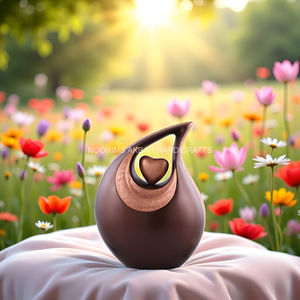 Modern Bronze Cremation Urn for Human Ashes Unique <b>Memorial</b> Funeral Tribute Keepsake Factory Direct Price Bulk Supplier Exporter - Product Image 6