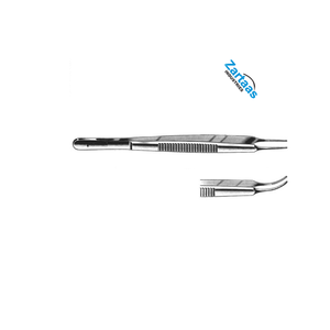 Pince à iris Stevens en acier inoxydable de haute qualité, fabricant et exportateur d'instruments chirurgicaux légèrement incurvés de 10.5cm - Product Image 6