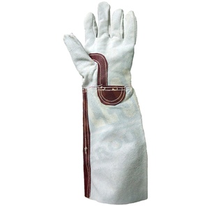 Gants réversibles en cuir chromé SOLESAFE (blanc) antistatiques ignifuges (SUP-PPE-HAP-CLRHG-520B-1) meilleure qualité pas cher - Product Image 1