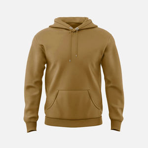 Derniers sweats à capuche avec logo personnalisé de qualité supérieure sweats à capuche d'hiver unis personnalisés en polaire lourde de conception OEM pour hommes - Product Image 2