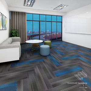 Thảm trải sàn gạch vuông chất liệu nylon <span class=keywords><strong>polypropylene</strong></span> chống trơn 50x50cm, dùng cho văn phòng thương mại, nhà máy, khách sạn, sản xuất theo yêu cầu. - Product Image 3