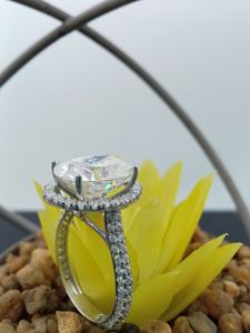 Anillo de Hip Hop de oro de lujo de 10K, 14K, 18K para hombre con Baguette de diamante Natural VVS completo, joyería clásica de moda para fiesta de boda - Product Image 6