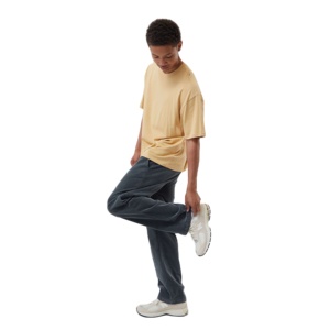 เสื้อยืดโอเวอร์ไซส์ผ้าคอตตอน100% หนักสำหรับผู้ชายเสื้อบ็อกซี่ไซส์ใหญ่พิเศษผ้าหรูหราออกแบบได้ตามต้องการ - Product Image 2