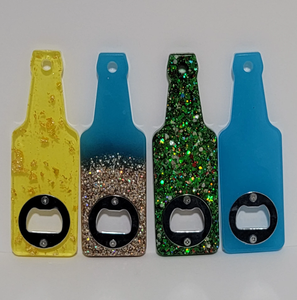 Abrebotellas de resina Recién llegado Utensilios de cocina Gadgets Forma de botella Abrebotellas de resina de diferentes colores - Product Image 1