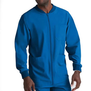 Veste de travail médicale pour hommes, uniforme d'hôpital, vêtements de travail, tissu durable et léger, manches longues, fabrication OEM ODM - Product Image 3