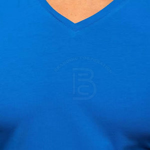 เสื้อยืดแขนยาวคอวีผู้ชายลำลอง ผ้าฝ้ายเนื้อนุ่ม ระบายอากาศดี เหมาะสำหรับใส่ในชีวิตประจำวัน - Product Image 6