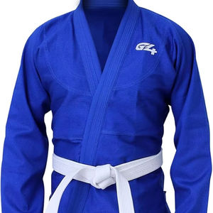 BJJ Jiu Jitsu Gi hombres niños brasileño Jujitsu adultos jóvenes uniformes MMA artes marciales algodón azul negro blanco rosa OEM disponible - Product Image 1