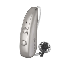 Appareils auditifs rechargeables RIC Signia Kit Pure Charge&GO 1IX Mini 16 canaux noirs (1 appareil auditif droit, 1 chargeur)