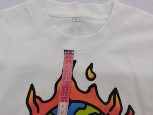 Camiseta de Manga Corta Casual y Moderna para Hombre, con Estampado Vintage, Holgada, de Algodón de 260 Gramos - Product Image 4