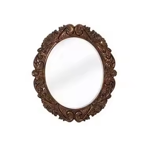 Modern Luxury Handcrafted Mango <b>Wood</b> <b>Wall</b> <b>Mirror</b> Customizable Unique Home Decorative Wooden Framed by Azora Industries - Product Image 1