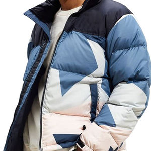 2024 High Quality Custom Thick <b>Warm</b> Men Down <b>Jacket</b> Custom Shiny Cotton Winter Bubble Men'S Down Design Puffer <b>Jacket</b> - Product Image 3