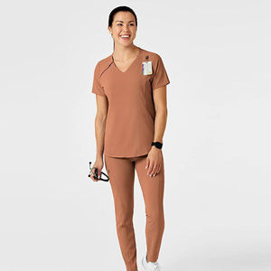 OEM Scrubs Uniformes Conjuntos de moda de alta calidad Scrubs Private Label Mujer Enfermeras Scrubs Conjuntos Uniforme Unisex - Product Image 1