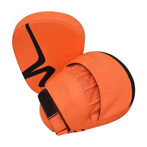 Wholesale Professional 8oz High Quality PU Leather Kickboxing <b>Gloves</b> with Focus Pads for <b>Martial</b> <b>Arts</b> <b>and</b> <b>Boxing</b> Training - Product Image 3