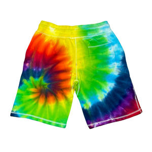 Nuevo diseño de verano elegante Tie Dye Short Street Wear Back Welt Pocket cintura elástica Tie Dye Shorts para hombres - Product Image 6