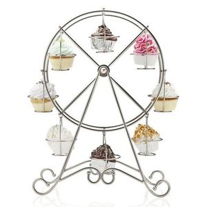 Soporte decorativo para cupcakes, vajilla para pasteles y pasteles, soporte de exhibición de vajilla de Metal para decoración de cumpleaños de boda - Product Image 6