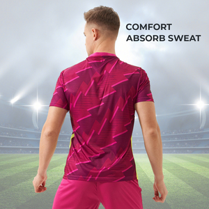Camisetas para hombre de secado rápido transpirable gimnasio Fitness fútbol Jersey conjunto logotipo personalizado nombre barato fútbol Jersey camisa - Product Image 2