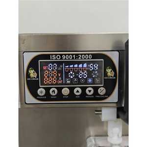 Machine à crème glacée molle 7 saveurs 60-65L/H, machine à dessert glacé verticale en acier inoxydable haute capacité ICM-395 Kolice - Product Image 4