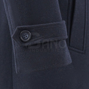 New Style Men's Woolen Overcoat 100% Wool/Polyester Breathable Eco-Friendly Best Price Online Sale - Product Image 6