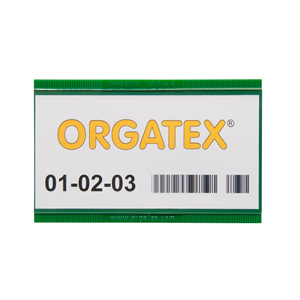 Portaetichetta MEGA, autoadesivo, 63 x 200mm, Verde, 50 pz / confezione - HES460-200/5 - Product Image 3