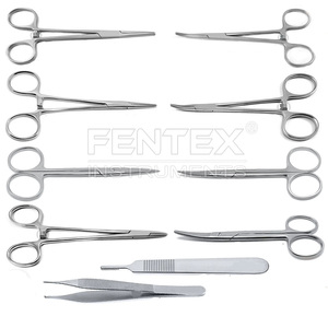 ชุดเครื่องมือผ่าตัดเล็ก 10 ชิ้น ชุดเครื่องมือผ่าตัดสำหรับสัตวแพทย์ - Product Image 2