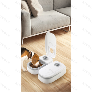 Comedero Automático Inteligente para Mascotas con Temporizador, Tazón de Plástico Resistente para Perros y Gatos - Dispensador de Comida - Product Image 2