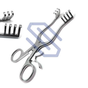 Weitlaner 7 pouces écarteur manuel Instrument chirurgical vétérinaire en acier inoxydable émoussé 3x4 émoussé certifié CE - Product Image 1