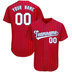 Jersey y uniformes de béisbol y sóftbol unisex de alta calidad, venta al por mayor, diseño sublimado impreso, jersey de béisbol de precio barato - Product Image 3