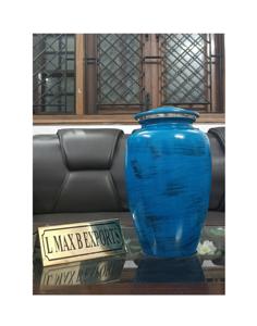 Urna de cremación de Metal de estilo americano, último diseño, urna conmemorativa para adultos para cenizas, elegante calidad de exportación del fabricante indio - Product Image 2