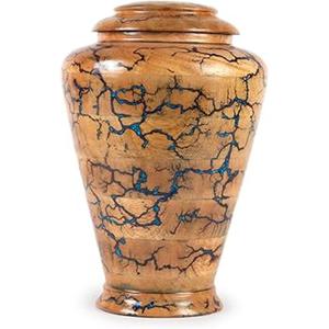 Urnas de cremación de madera Urna de caja de madera de lujo para cenizas humanas Urna de cremación funeraria con diseño tallado a mano a precio barato - Product Image 5
