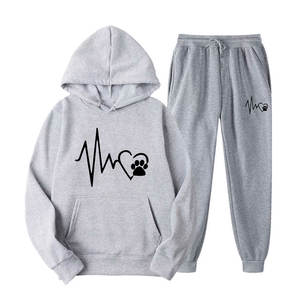 ชุดวอร์มพิมพ์ลายสกรีนสำหรับผู้หญิงชุดวอร์มพิมพ์ลายสกรีนโลโก้ - Product Image 2