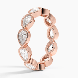 Bague de mariage élégante en argent 925 avec diamant cultivé en laboratoire pour fête de fiançailles bijoux classiques cadeau - Product Image 4