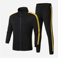 Ensemble de maillots de football pour hommes, veste décontractée à manches longues, survêtement, uniformes, 100% polyester, respirant, séchage rapide, chaud pour l'hiver