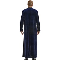 Vente en gros de thobes arabes islamiques d'hiver de haute qualité, solides, respirants, tricotés, à séchage rapide, taille plus, pour hommes