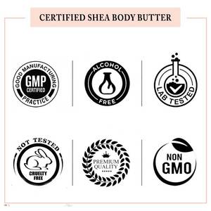 Mantequilla de cuerpo de Shea 100% puro, totalmente Natural, para aclarado de la piel, venta al por mayor a precio al por mayor - Product Image 5