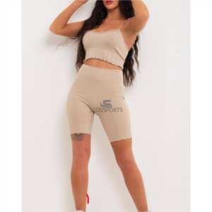 Dernier design Ensembles de leggings de fitness pour femmes Design personnalisé Ensembles de yoga pour femmes Leggings taille haute pour femmes de haute qualité - Product Image 2