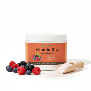 Pasokan Pabrik <span class=keywords><strong>Vitamin</strong></span> <span class=keywords><strong>B12</strong></span> Bubuk Suplemen Kesehatan Berkualitas Tinggi dengan Metilkobalamin - Product Image 1
